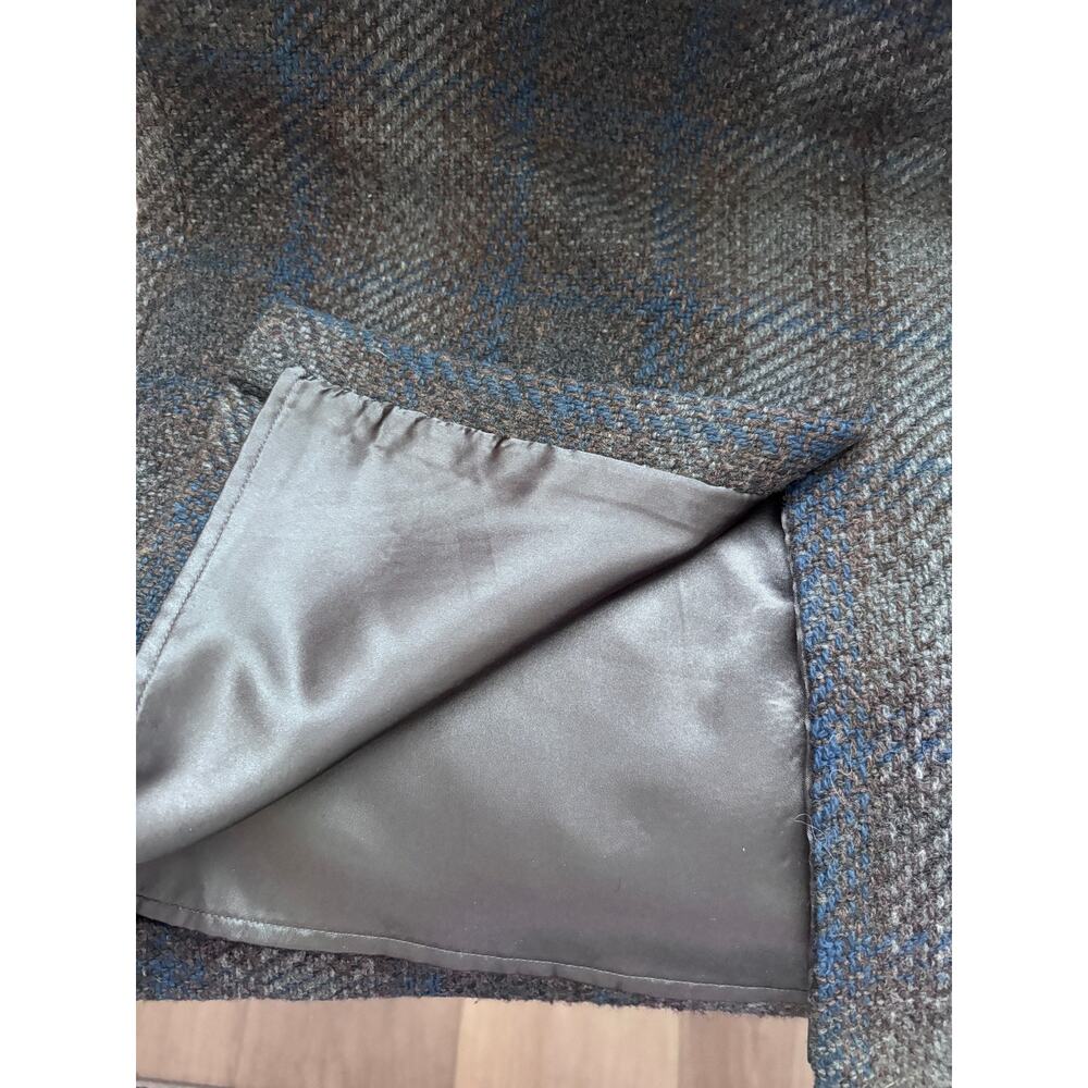 Dalia Collection - Wool Blend Plaid Skirt Pre-Owned Size 14 - Picture 6 of 8